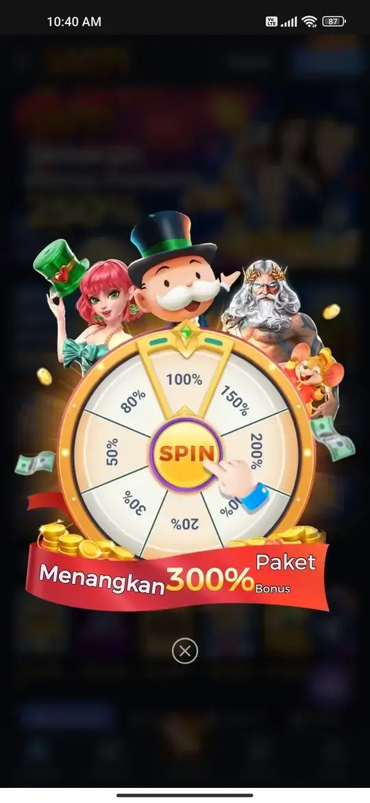 NA777 roda bonus spin dengan hadiah hingga 300%
